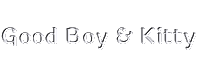 good boy & kitty banner