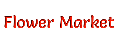 flower market banner