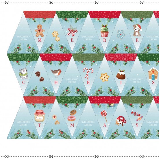 Gingerbread Bunting