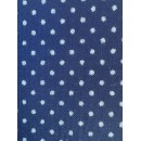 Seasonal Dots Col 104 Navy/Silver Dots