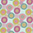 Floral Dreams Col 105 Circles Blue
