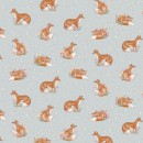Little Treasures Col. 103 Foxes Misty Blue - Due July/Aug