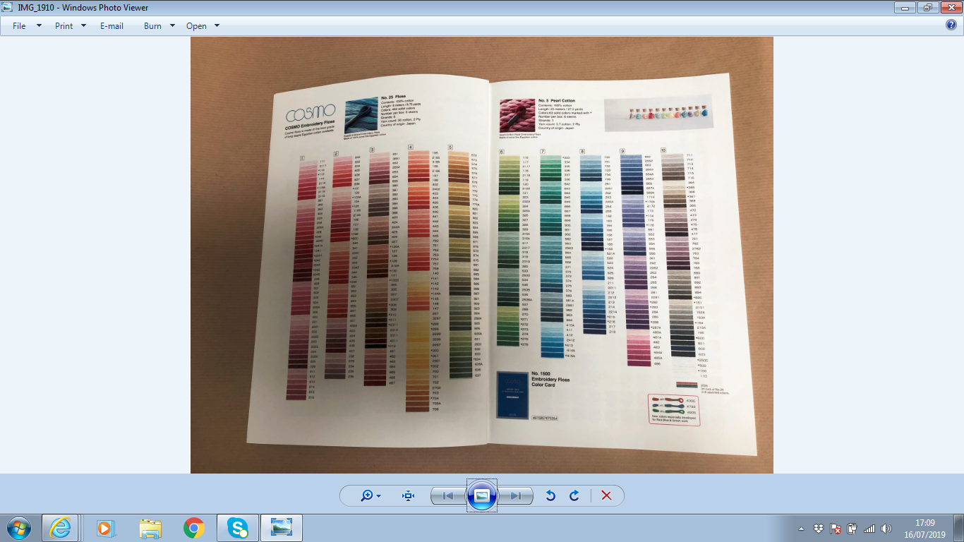 Cosmo Embroidery Floss